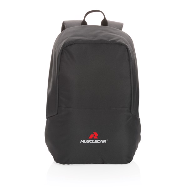 Impact AWARE™ RPET anti-theft backpack - Black