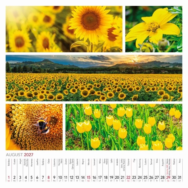Nástenný Kalendár Colours Of Nature 2027