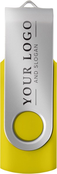 ABS USB drive (16GB/32GB) - Green / Silver