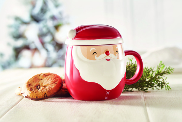 Caneca de cerâmica  370 ml Santa