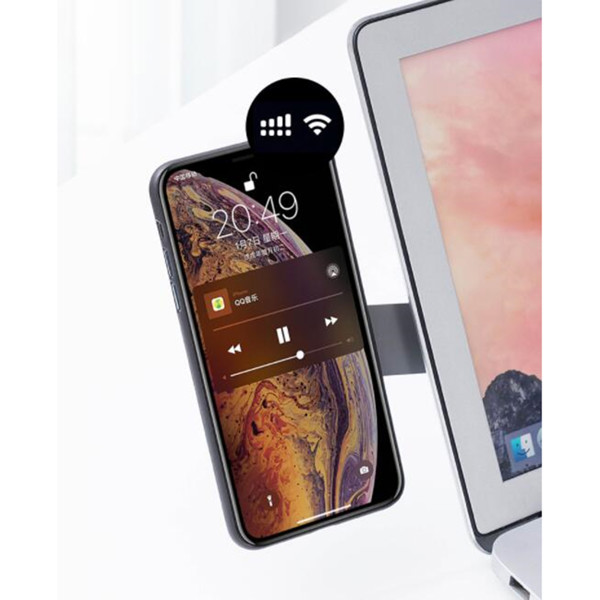 Magneto side mount phone holder clip