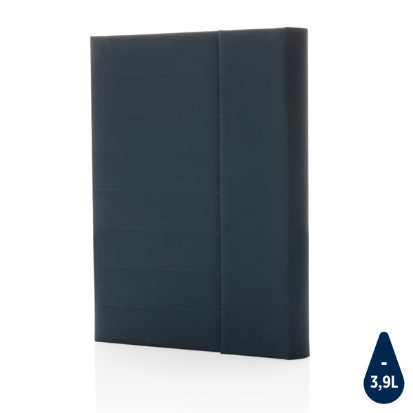 Impact Aware™ A5 notebook with magnetic closure - Navy