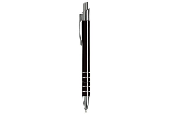 Talagante aluminum ball pen 5 rings - Black