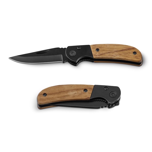 PS - SPLIT. Pocket knife in stainless steel and wood