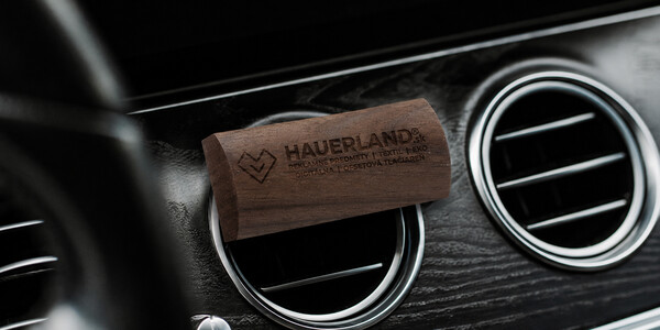 Voňa do auta Luxury wood oval