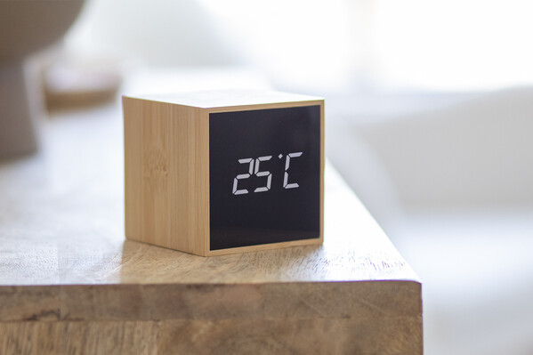 Bamboo Alarm Clock Boolarm