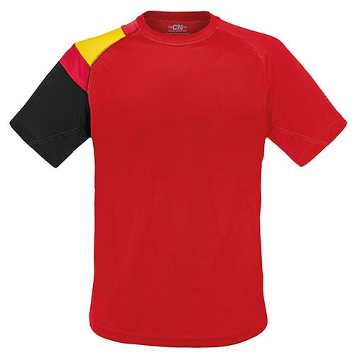 T-SHIRT BANDEIRA EM OMBRO D&F -