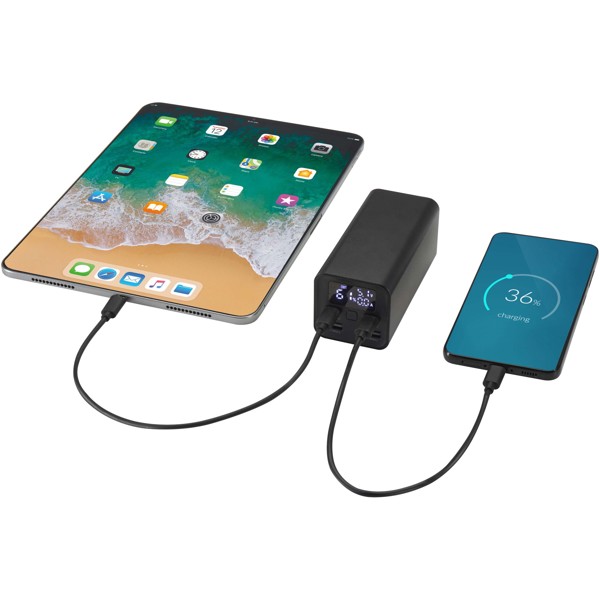 Acamar 70 W 20.000 mAh Laptop Powerbank aus recyceltem Aluminium