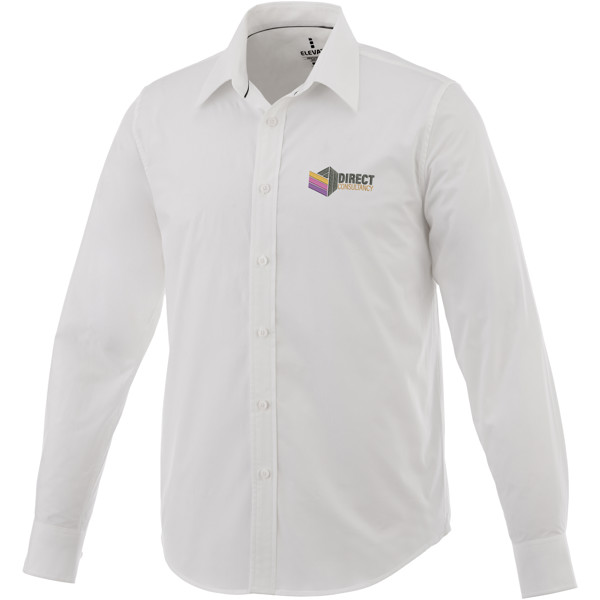 Hamell long sleeve men's shirt - White / 3XL