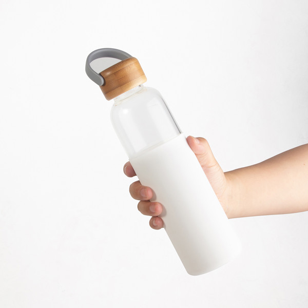 560 ml Refresh glass bottle - White
