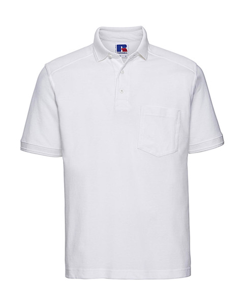 Heavy Duty Workwear Polo - White / XS