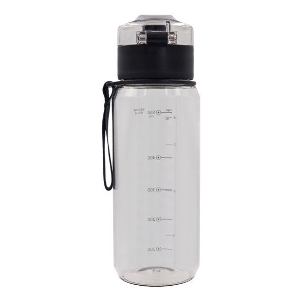 680 ml H2O tritan bottle - Black