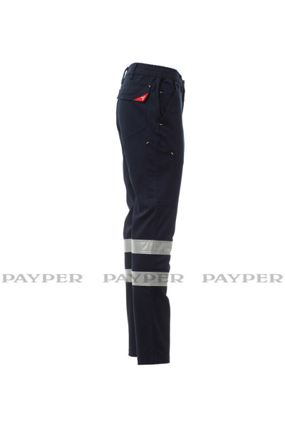 Calça de trabalho Stretch Reflex  - Azul marinho 