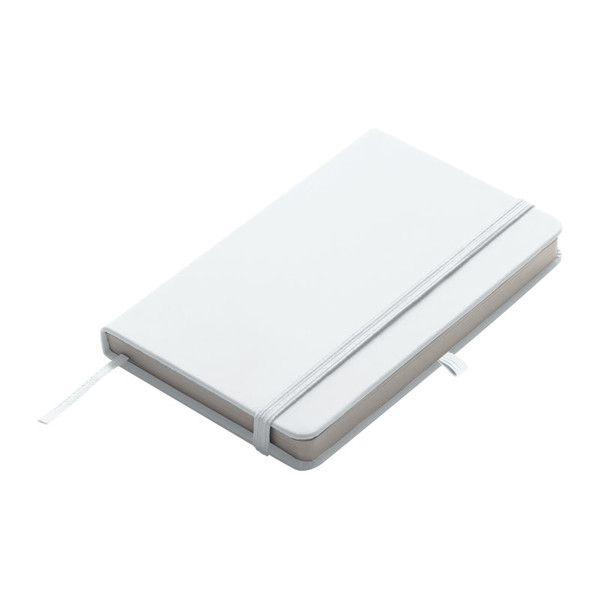 A6 Premium PU Notebook Lübeck - White