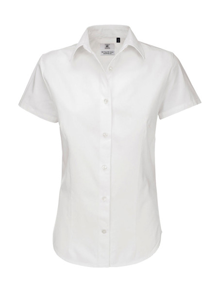 SharpSSL / Women Twill Shirt - White / 3XL