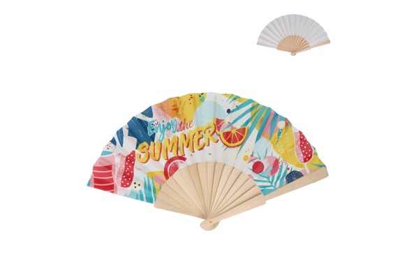 Hand fan wood & R-PET