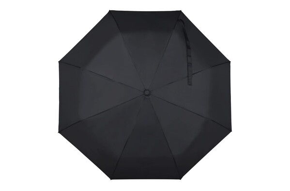 Toppoint dežnik R-PET auto open, premer 94 cm - Črna