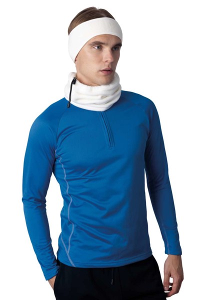 Polar Fleece Neckwarmer - White