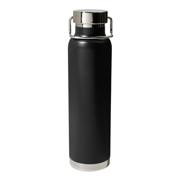 Copper Insulated Bottle Cuppar - Black