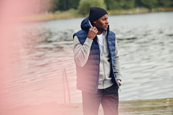 Harvest Westwood Zip Hoodie Grey Melange M