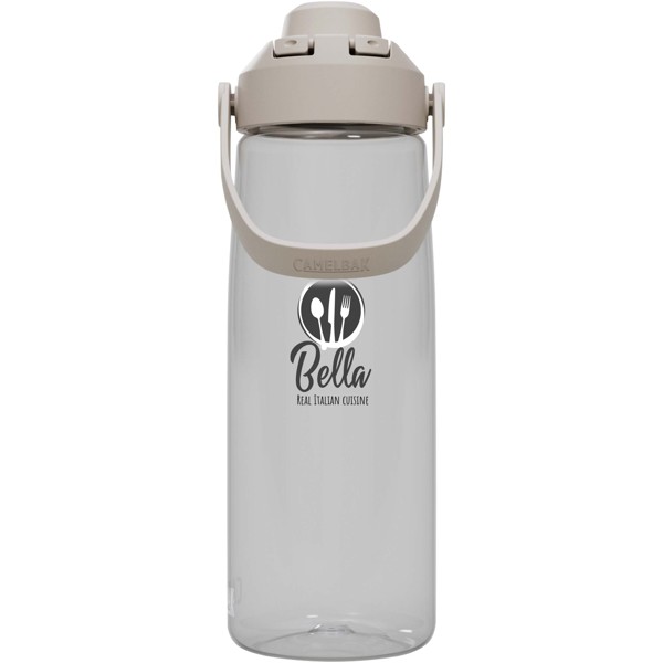 Camelbak® Thrive Chug 750 ml Tritan Renew Trinkflasche mit Schraubverschluss - transparent klar