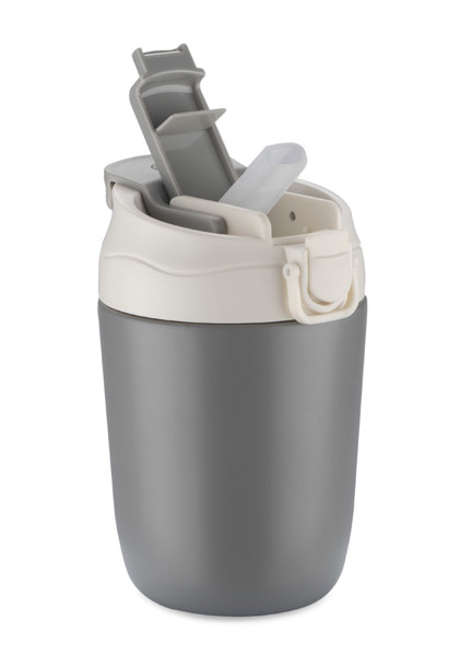 Travel mug DOPPIO 360 ml - grey