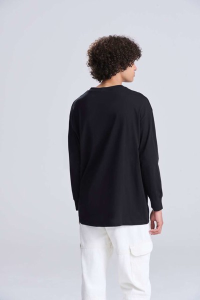 Oversize 100 Long Sleeve T - White / XL