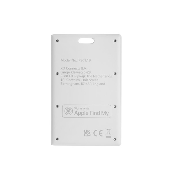 Findcard RCS recycled plastic item finder card