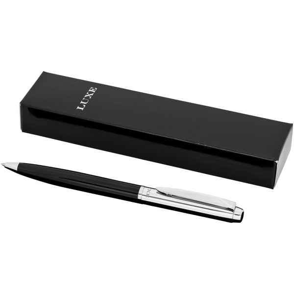 Cepheus ballpoint pen - Solid Black / Silver
