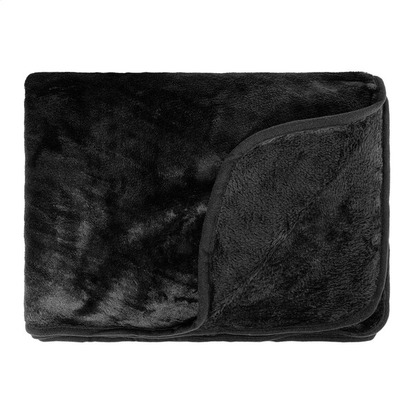 2In1 Travel Blanket And Pillow Napwrap - Black