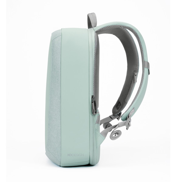 Xd Design Bobby Edge backpack, anti-theft,rPET - Green / Grey