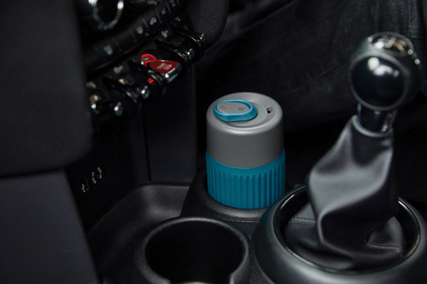 Black+Blum Glass Travel Cup 340ML - Turquoise