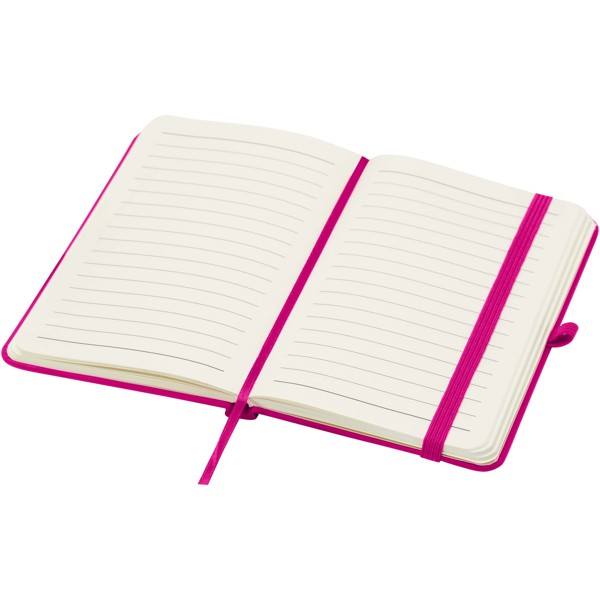 Blocco note formato A6 con copertina rigida Spectrum Plus - Rosa