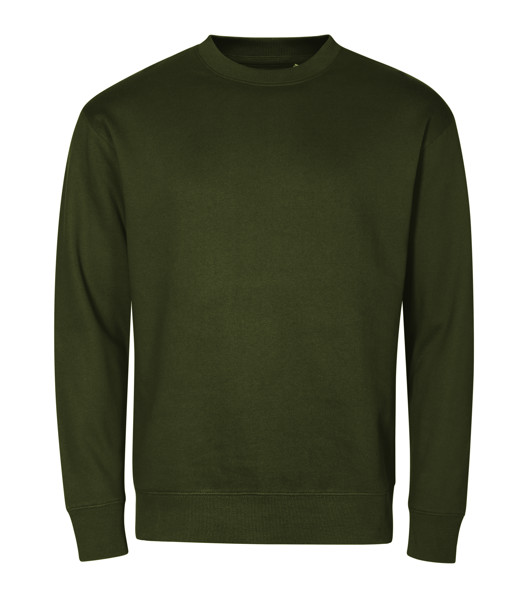 Mikina Unisex Malfini® Crew - Military / 2XL