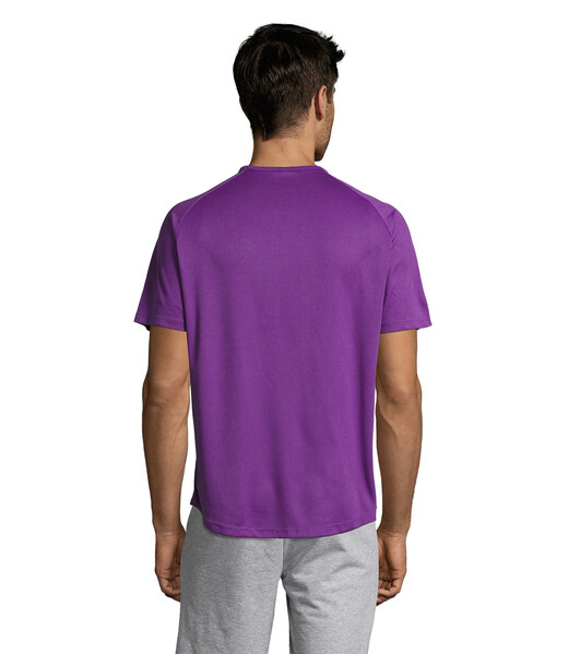 SPORTY T-shirt homem - Roxo EscuroXXL