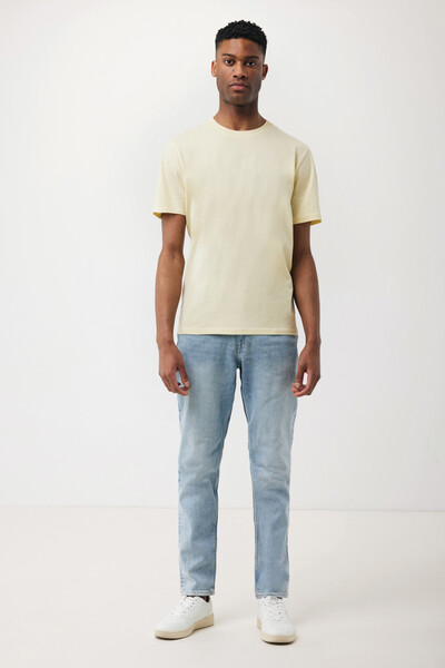 Lehké tričko Iqoniq Sierra z recykl. bavlny - Cream Yellow / XXXL