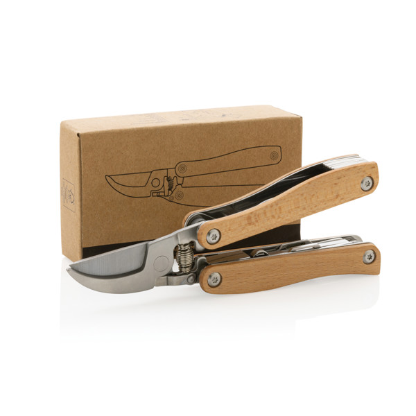 Garten-Multitool aus Holz