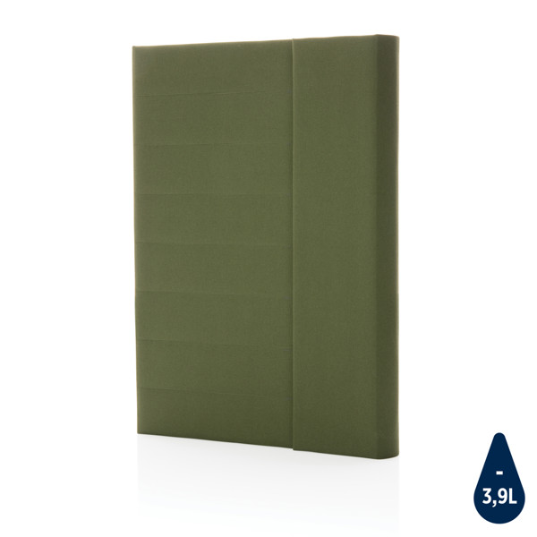 Impact Aware™ A5 notebook with magnetic closure - Green