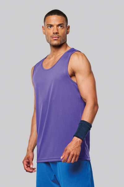 Men’S Sports Vest - White / 2XL