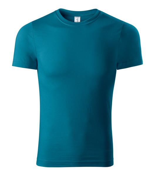 Tričko Unisex Piccolio® Paint - Petrolejová / 3XL