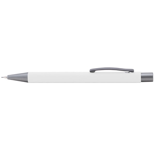 Bowie Softy Mechanical Pencil - White / 4 Color inkjet