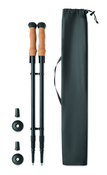 Palice za nordijsko hojo Nole aluminijaste, nastavljive 135cm