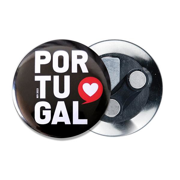 Crachá De 50Mm Com Iman Duplo Roupa, Personalizado