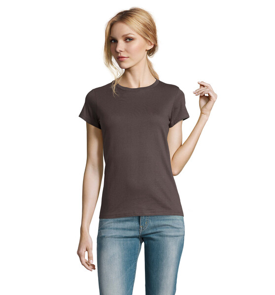 IMPERIAL WOMEN T-shirt 190g - Cinza EscuroXXL