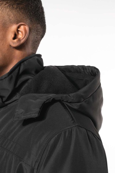 Parka With Removable Hood - S