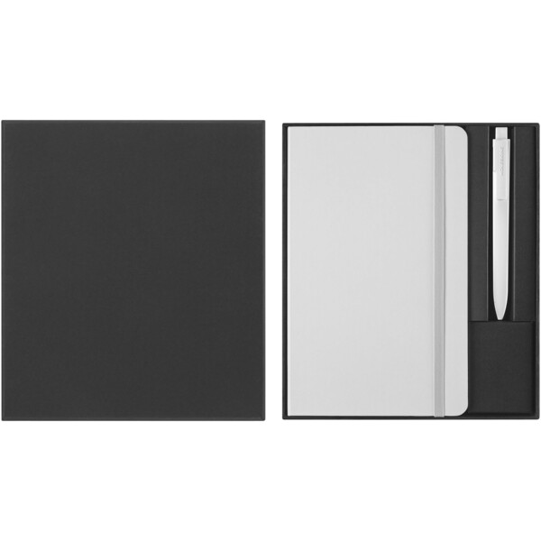 Conjunto de presente com caderno e caneta Moleskine - Branco