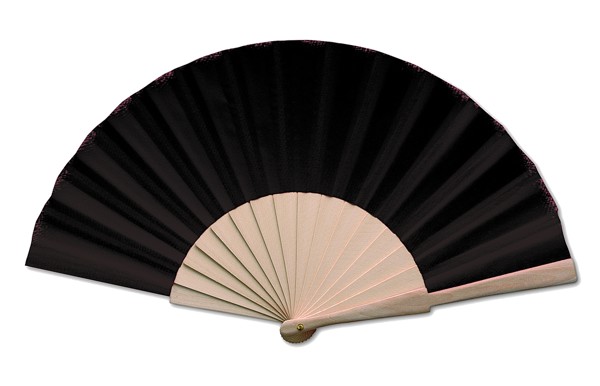 Hand Fan Folklore - White