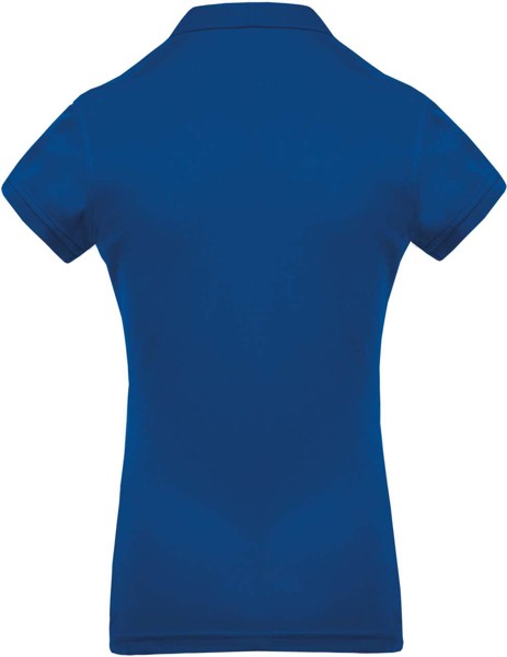 Ženska polo majica kratkih rukava od pikea - Light Royal Plava / 3XL