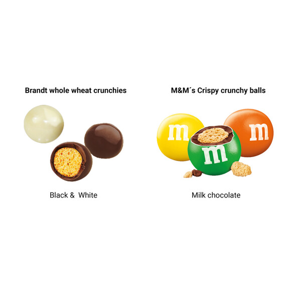 Event calendar XS Brandt crunchy balls black & white