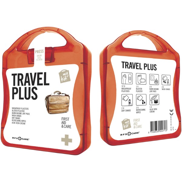 MyKit Viagem Plus - Vermelho transparente